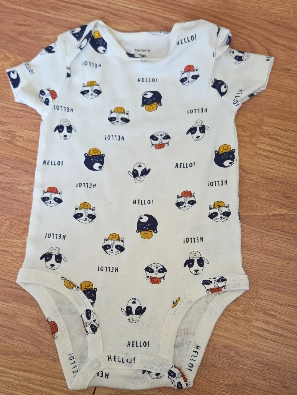 Carter's Boys 9 Months Bundle 5pcs NEW Animal Bears Dogs Dinosaur Navy Gray
